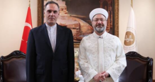 دیدار سفیر ایران با رئیس دیانت ترکیه